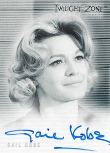THE TWILIGHT ZONE SERIES 2 THE NEXT DIMENSION - A24 GAIL KOBE (LEAH) AUTOGRAPH