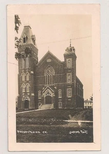 Jarvis Ontario Postcard Presbyterian Church Haldimand County Real Photo - Imagen 1 de 2