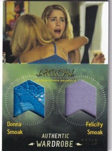 Arrow Season 3 Dual Wardrobe Card DM5 Donna & Felicity Smoak 04/19
