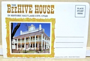 Picture Postcard Book: The Beehive House Salt lake city UT 12 Views M46 - Picture 1 of 5