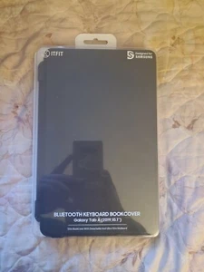 Samsung GP-JCT515SAABW Black Book Cover Keyboard For Case Galaxy Tab A 10.1 2019 - Picture 1 of 2