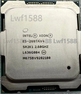 Intel Xeon E5-2697A V4 2.60GHz 16 core 40MB LGA2011-3 SR2K1 server CPU processor - Image 1 of 2
