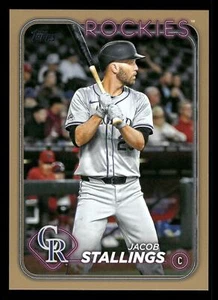2024 Topps Update JACOB STALLINGS Gold Parallel 513/2024 #US246 - Picture 1 of 2
