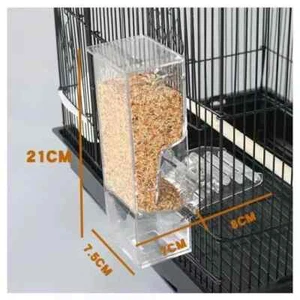 Bird Auto Food Feeder Pigeons Parrot Starling Pet Birds Food Ontainer for Cage - Picture 1 of 1