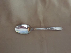 Vintage Wm A Rogers small spoon "Pricilla Lady Ann" silverplated - Picture 1 of 2