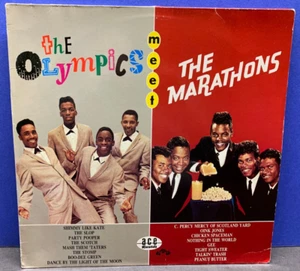 THE OLYMPICS MEET THE MARATHONS - RARE ACE 12" LP - UK PRESSING! - Picture 1 of 5