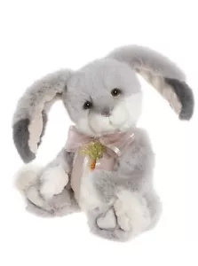 Charlie Bears 2023 Cabbage Rose Bunny Rabbit Teddy Bear Plush Soft Teddies - Picture 1 of 4