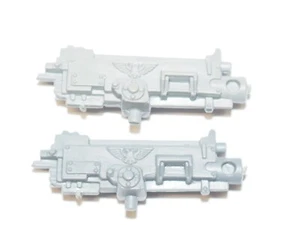 GW 40K IMPERIAL GUARD HEAVY WEAPON HEAVY BOLTERS X 2. YELLOW 1957 - Picture 1 of 1