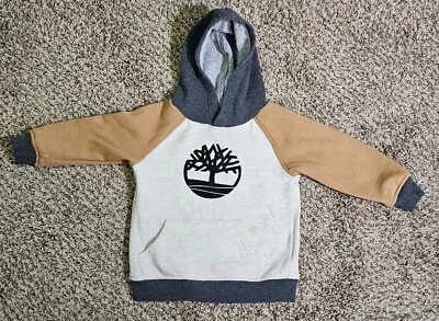 Timberland Infantil Niños Sudadera con Capucha con Bolsillos 3T Algodón Poliéster 97205 Foto 1 de 4