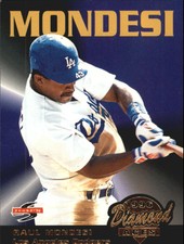 1996 Score Diamond Aces Los Angeles Dodgers Baseball Card #9 Raul Mondesi