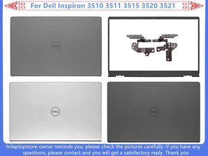 Cubierta posterior/bisel frontal/bisagras LCD para Dell Inspiron 3510 3511 3515 3520 3521 - Imagen 1 de 9