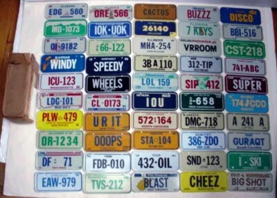 Post Cereal车牌全套50件套 — 第 1/4 张图片