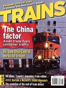 Trains Magazine August 2006 The China factor Asian trade fuels container traffic - Picture 1 of 2