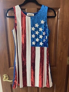 charades costume 4th Of July Dress Size X-Small Adult New - Picture 1 of 6