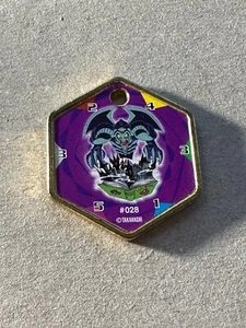 Yugioh Hexors Collectible Battle Tile Game ~ #028 Gold Color Coin/Medallion! - Picture 1 of 3