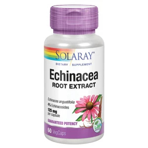 Solaray Echinacea Angustifolia Root Extract 125 mg | 60 VegCaps - Picture 1 of 7
