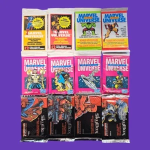 Marvel Universe Trading Card Packs - You Pick Lot from Impel and Skybox - Picture 1 of 15