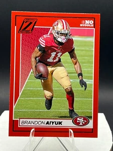 2024 Zenith Brandon Aiyuk Red No Huddle San Francisco 49Ers -2258 - Picture 1 of 2