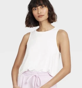 New Woman's A New Day White Tank Top (Size Small) C. - Picture 1 of 5