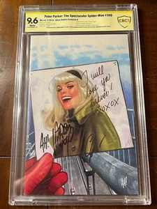 PETER PARKER #300 4/18 CBCS 9.6 HUGHES EXCLUSIVO D VAR SS HUGHES KUBERT ZDARSKY - Imagen 1 de 4