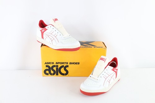 Scarpe sneakers NOS vintage anni 90 Asics uomo 11 Spell Outrage Lo bianco rosso