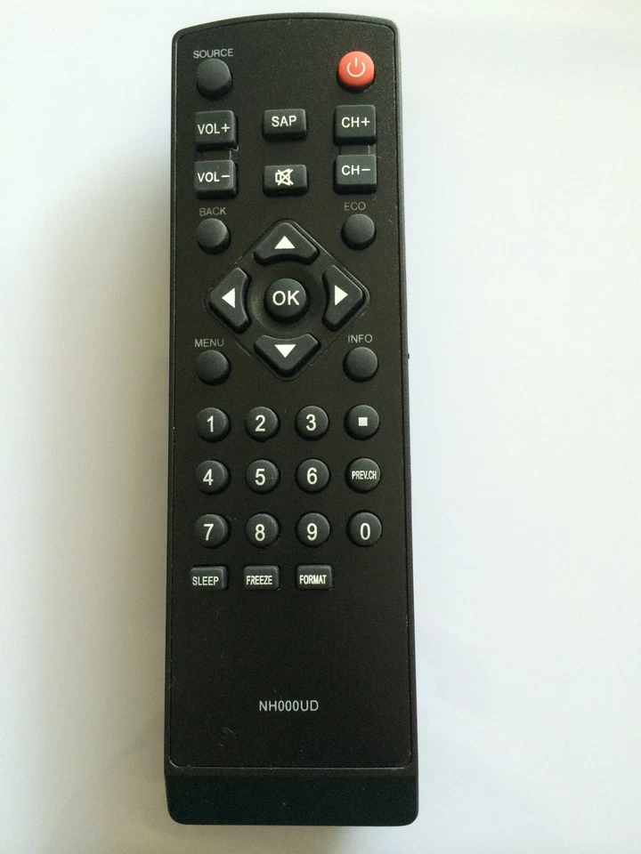 Sylvania Emerson NH000UD Remote f LC260EM2 LC320EM2 RLC320EM1 LC220EM1 RLC220EM1 - Image 1 of 3