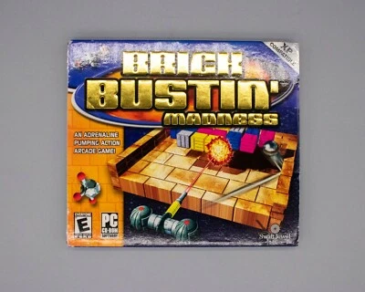 Brick Bustin Madness PC CD ROM Game Net Zero Arcade Style Rated E New Sealed - Image 1 of 2