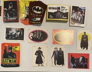 1989 Topps Batman y 1992 Batman Returns Cards Lote.B13 - Imagen 1 de 9