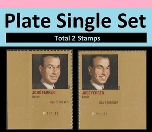US 4666 Distinguished Americans José Ferrer F plate single set 2 MNH 2012 - Picture 1 of 1