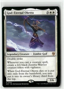 God-Eternal Oketra 66 sin lámina casi nuevo MTG Commander: Aetherdrift Magic - Imagen 1 de 1