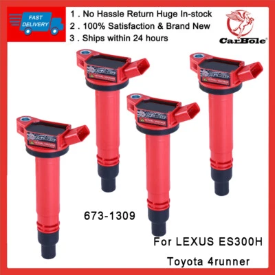 Bobinas de encendido 4 piezas para Toyota 4Runner 2010-2019 4,0 L 2007-2015 LEXUS GS350 3,5 L Foto 1 de 4