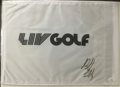 Bubba Watson Signed LIV Golf Pin Flag JSA#AK33259 - Image 1 of 3