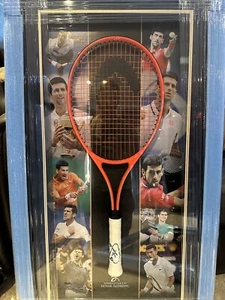 Novak Djokovic signed tennis racket - Picture 1 of 12