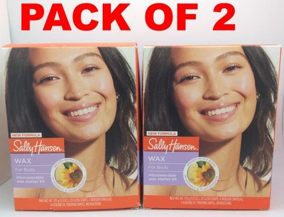 Kit básico de cera para microondas Sally Hansen para cuerpo, piernas, axilas y bikini Foto 1 de 2
