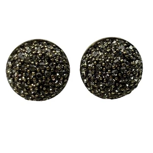 Aretes de cristal Heidi Daus "What a Stud II" color diamante negro - Imagen 1 de 6