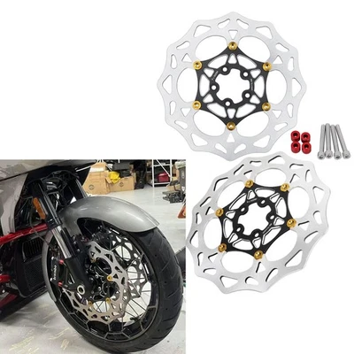 2PCS 13.5" Floating Front Brake Rotor for Harley 2023-2025 CVO Road Glide FLHXSE - Изображение 1 из 4