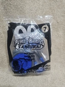 McDonald’s Happy Meal Power Rangers SAMURAI Blue Ranger #7 Spielzeug 2011 VERSIEGELT - Bild 1 von 3