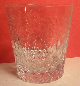 c1969 ROGASKA GALLIA Muster DOPPEL ALTMODISCH Glas BECHER - (1 von 7) - Bild 1 von 8