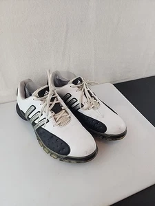 ADIDAS POWERBAND CHASSIS WEISS/SCHWARZ GOLF HERREN 8,5 SCHUHE - Bild 1 von 10