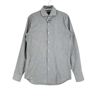 Hugo Boss Uomo Casual Jery Slim Fit Camicia Formale Taglia S - 38 - 15 - Immagine 1 di 4