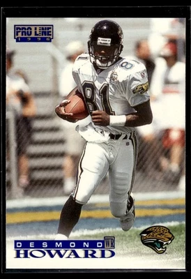 1996 Pro Line Desmond Howard Jacksonville Jaguars #144 - Image 1 of 2