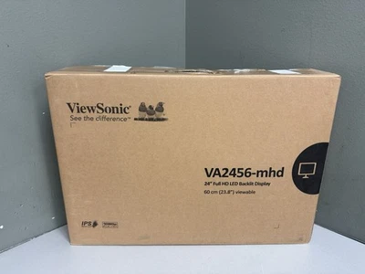 New ViewSonic VA2456-MHD 24" Frameless IPS 1080p Monitor - Open Box - Image 1 of 4