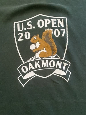 U S Open Championship 2007 Oakmont Country Club. Vintage Souvenir Blanket. - Image 1 of 4