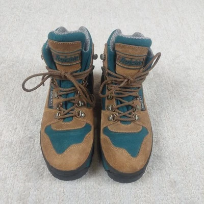 Botas de Senderismo Raichle Mujer Talla 6 De Colección GTX Gore Tex Suade Turquesa Botas Foto 1 de 4