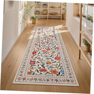 Runners for Hallways, 2 x 6 Washable Rugs Non Slip Kitchen Runner Rug, - Picture 1 of 8
