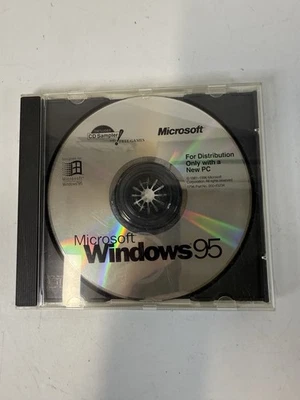 Disco Microsoft Windows 95 para distribución con disco PC nuevo solo sin llave Foto 1 de 3
