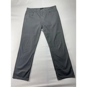 Halsey Herren grau 5-Pocket Tapered Leg Hose-Größe 36x31 - Bild 1 von 8