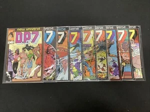 D.P.7. #1-9 Comic Lot (1986) Marvel New Universe - Picture 1 of 1
