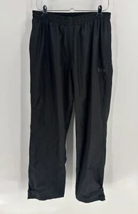 Acme Projects Pants Mens Medium Black Softshell Activewear Stretchy Strap Hem - Picture 1 of 12