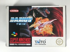 Super Nintendo SNES * DARIUS TWIN * PAL (NoE) Complete Boxed CIB
